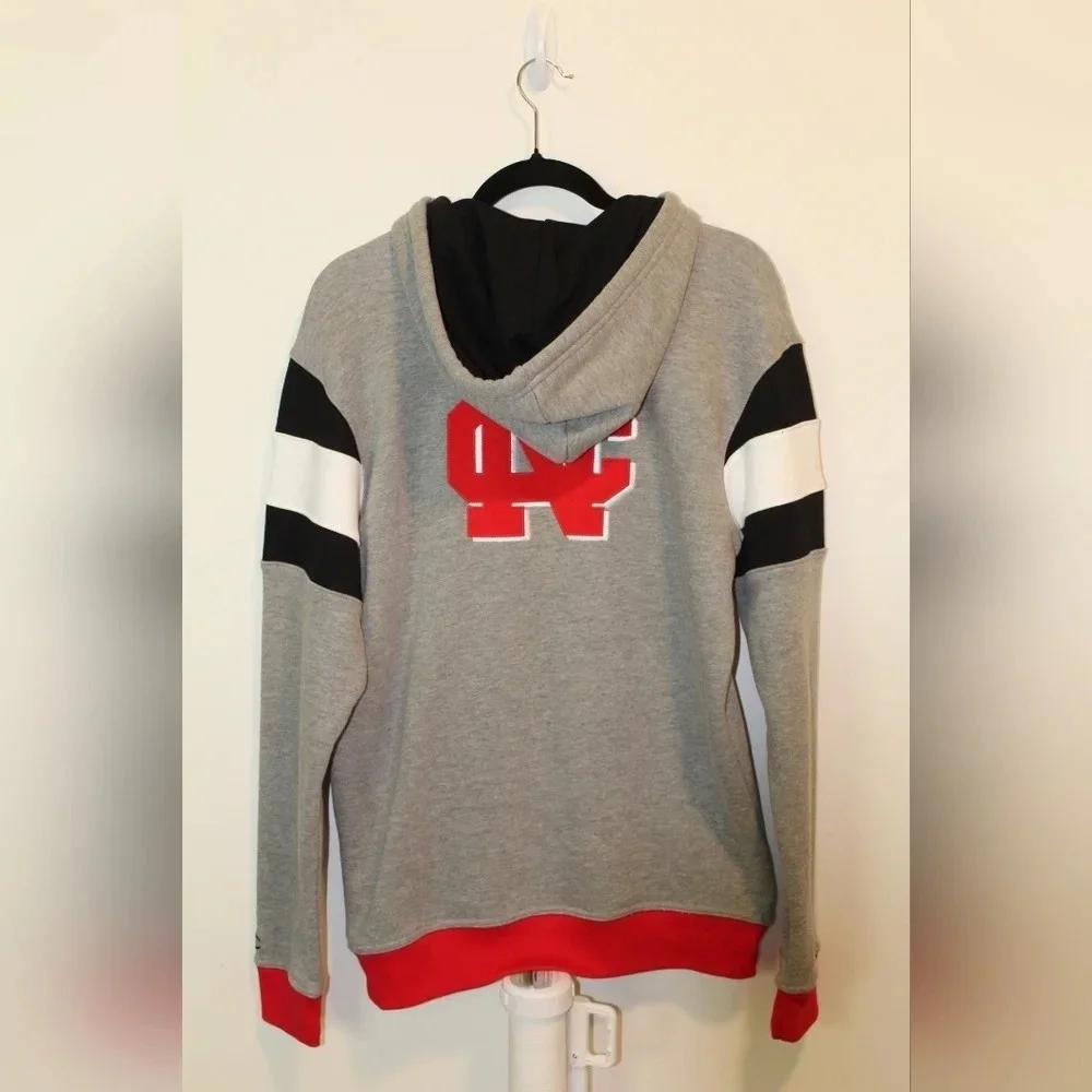 College hoodie sweatshirt, North Central College Cardinals, size small - Picture 4 of 5